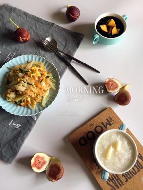 早餐，美美的一天，开启～