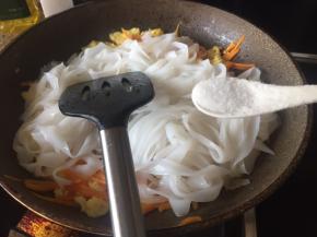 调入盐，划散；