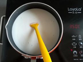 快速搅拌均匀椰奶冻粉