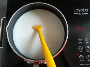 快速搅拌均匀椰奶冻粉