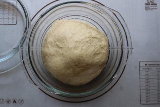 发酵至两倍大，戳洞不回缩，但我忘记戳洞了