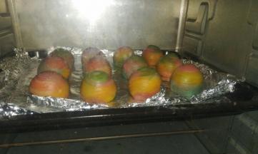 烤箱170度预热，中下层，烤25分钟。（温度和时间根据自已的烤箱调整，这里仅做参考）