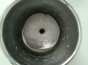 发酵好就是这样，体积两倍大，手指戳一个洞，不变形。
