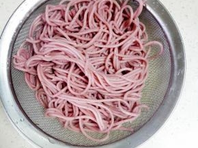 面条沥水备用