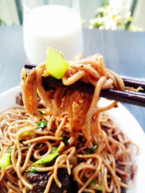 水果面条，你也试试吧