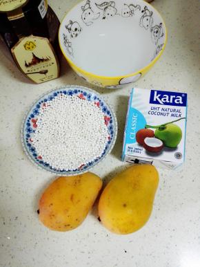 准备材料，我做的是两碗的量