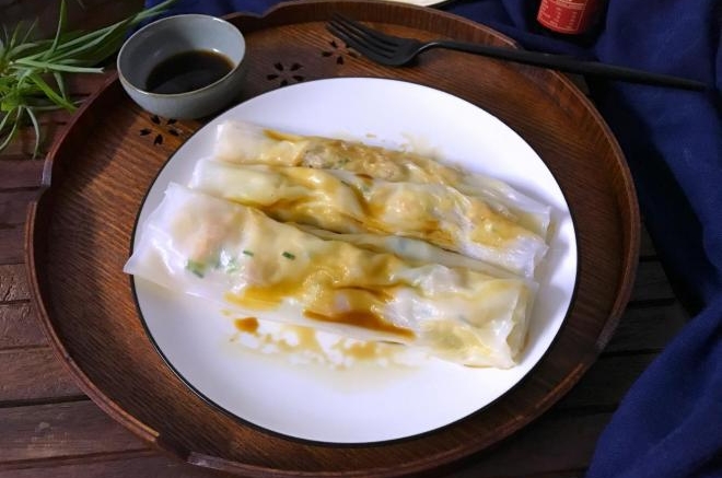 鲜肉虾仁肠粉