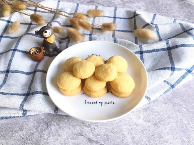 宝宝小零食|椰蓉蛋黄小饼干