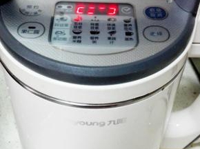 选择五谷豆浆键