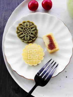 压好后，脱模，冷藏后即可食用