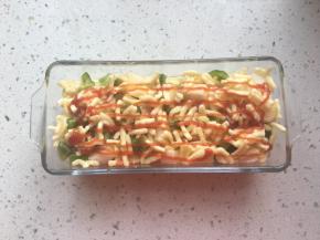 挤一层番茄沙司