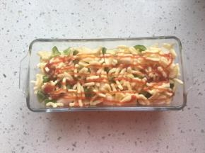 挤一层番茄沙司