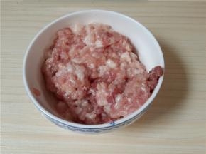 五花肉切沫