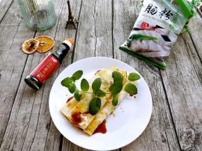 美味的鸡蛋肠粉