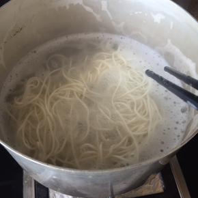 再次煮开，就可以了；