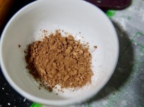准备一些可可粉