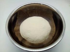 手揉成面团，盖上盖子室温发酵即可。(冬天可以放烤箱里发酵)