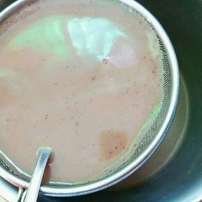 过滤豆浆。