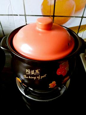 盖上盖子开小火