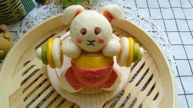 动物举重奥运会花样馒头