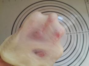 15分钟就出膜了。