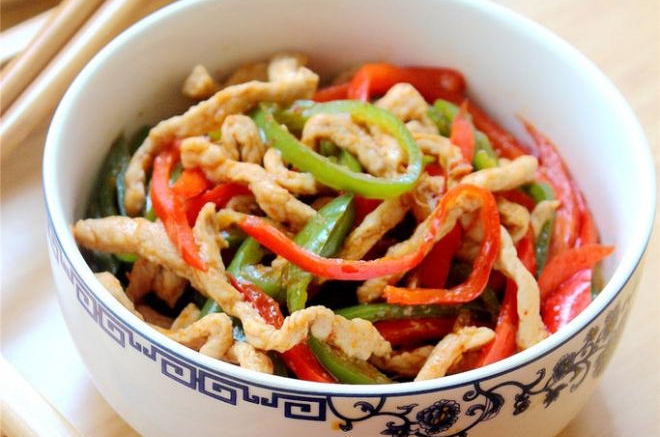 香辣肉丝