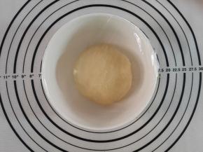 放入碗里。盖上保鲜膜发酵至一倍大。