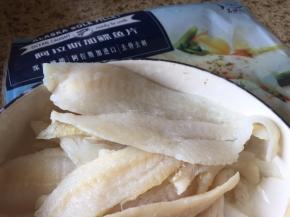 鲽鱼，冷冻，取出，解冻；