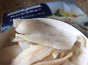 鲽鱼，冷冻，取出，解冻；