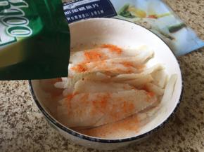 加入Cook 100 烤肉料，搅拌；