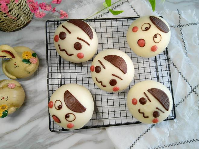 萌团团花样馒头