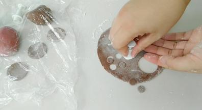 这一步是做眼睛。