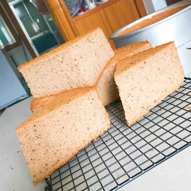 核桃枣泥红糖戚风蛋糕