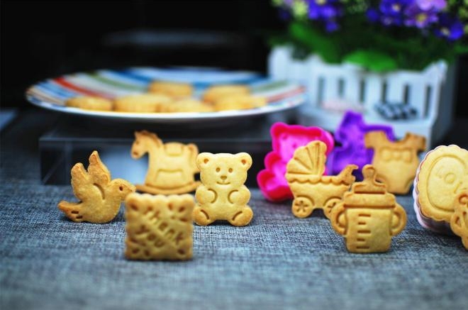 卡通芝士小饼干