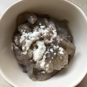 虾仁加淀粉