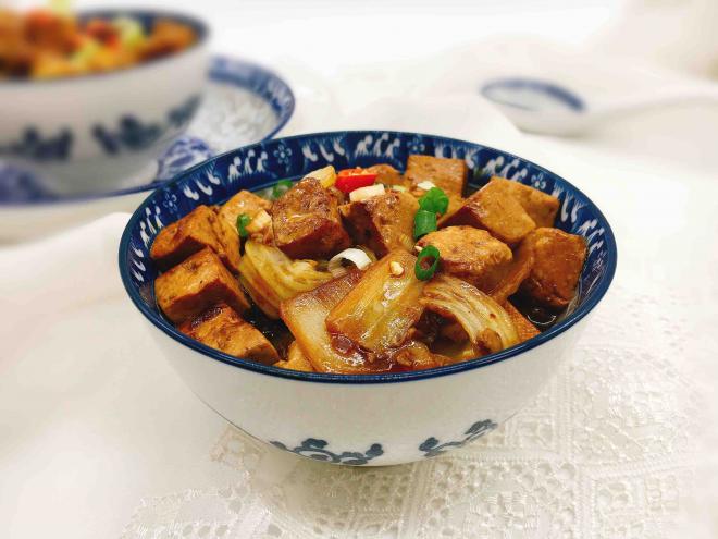 白菜烧豆腐