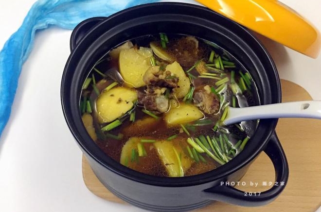 土豆炖牛排