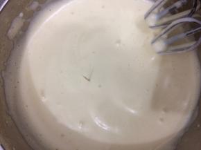 打到能用牙签扎一下，牙签不倒为止