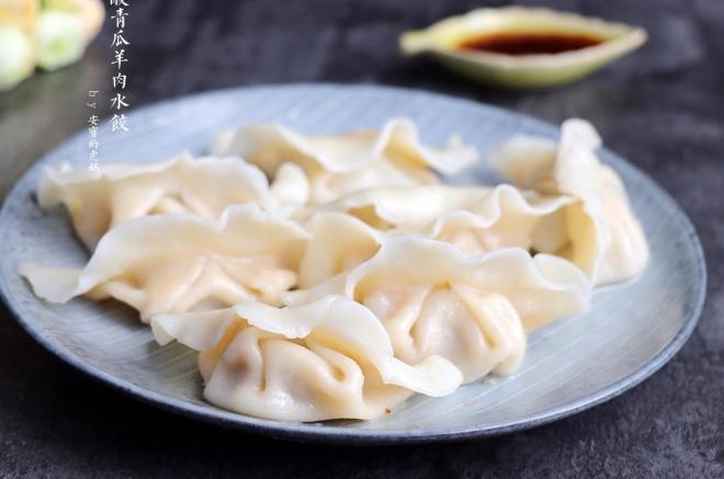 酸青瓜羊肉水饺