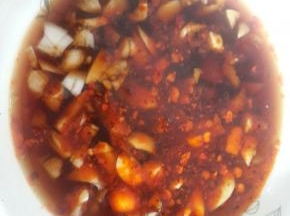 姜蒜葱生抽混合一起当做配料就行啦。吃的时候开蘸