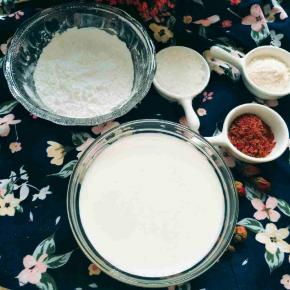 准备好所有的材料