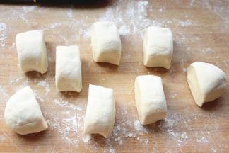 分成70克左右的剂子。