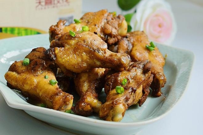 蜜汁黑椒烤翅根