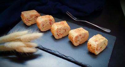 美味的厚烧蛋。