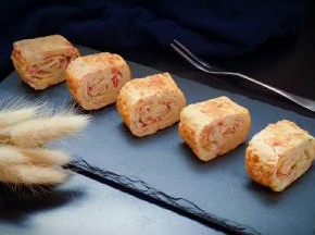 美味的厚烧蛋。