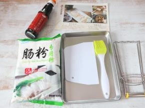 准备食材、工具。