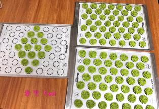 这个量大约会挤110个左右，中等大小的曲奇
