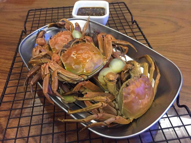 清蒸大闸蟹