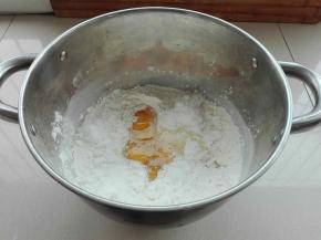 将所有材料混合