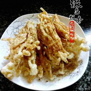 撒上孜然粉，不吃辣的到这步就可以开吃了